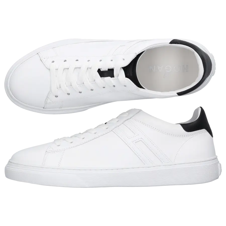 Hogan - Sneaker low H365 Kalbsleder - weiß