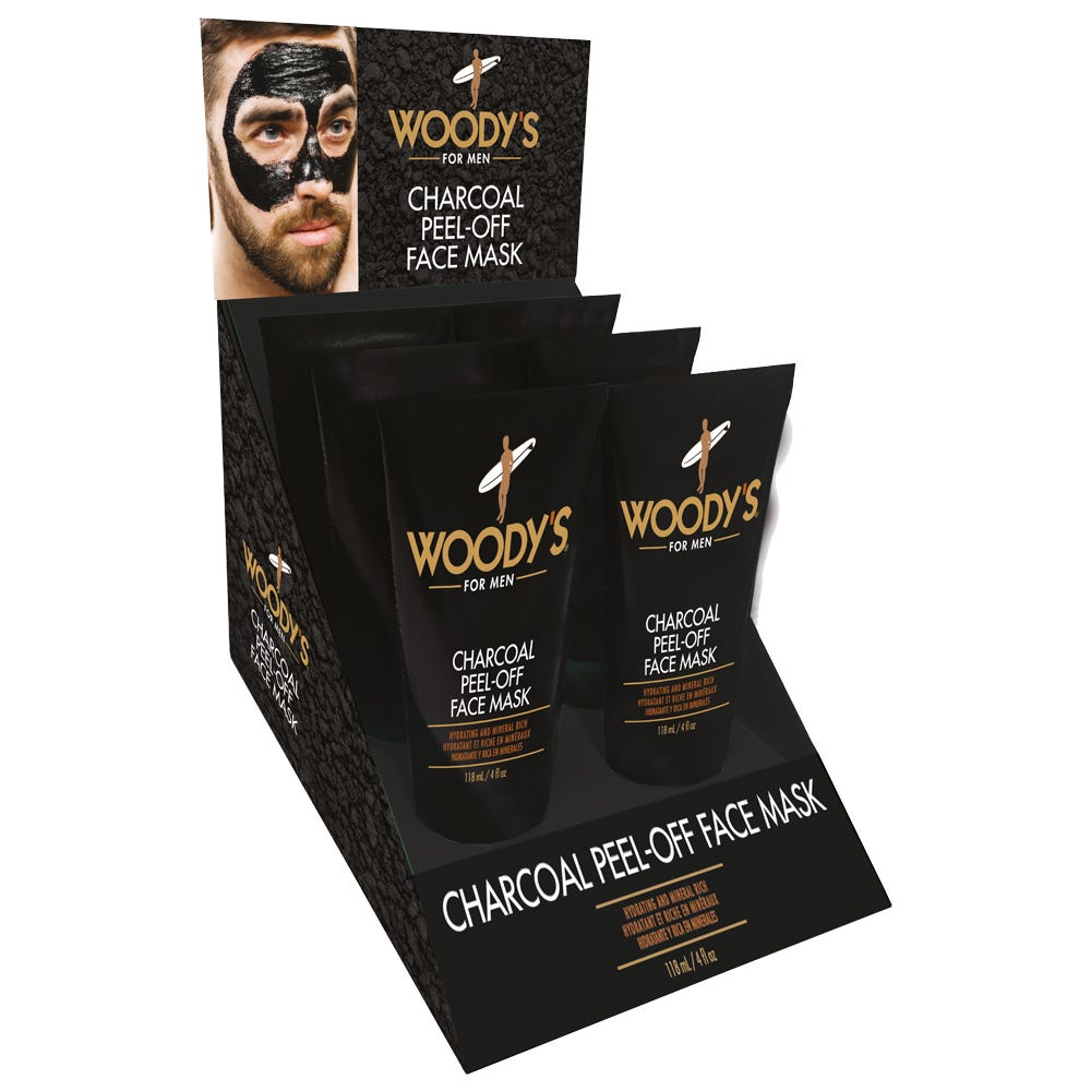 Woody's Charcoal Peel-off Black Mask