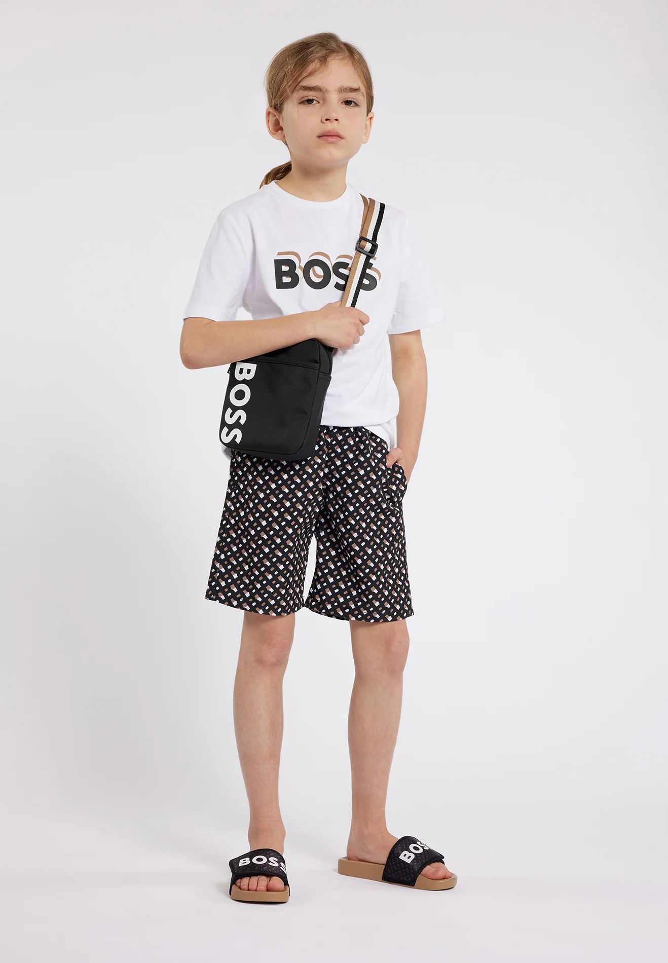 BOSS Kidswear CAMISETA DE MANGA CORTA UNISEX - Camiseta con estampado