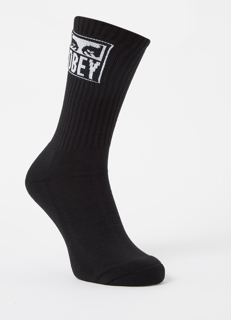 Obey-urheilusukat logolla