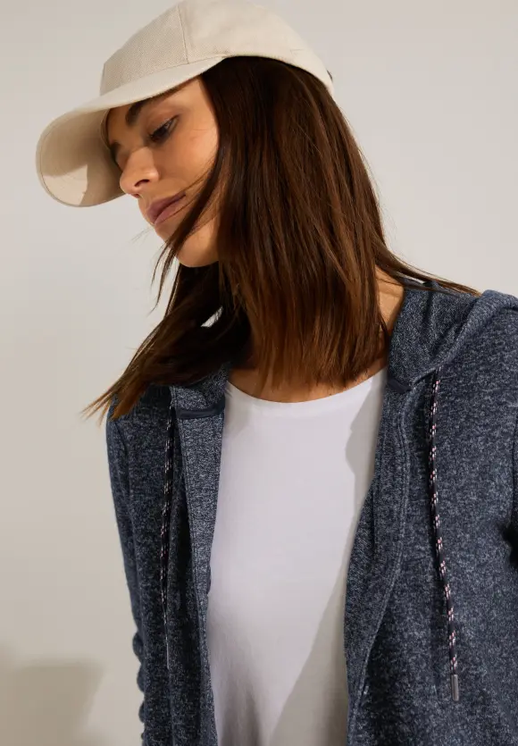 CECIL Cosy Melange Shirtjacke