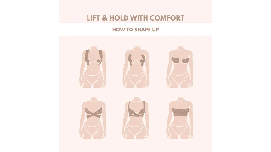 NIPPLI Shape Up Breast Tape Tanned 5 m