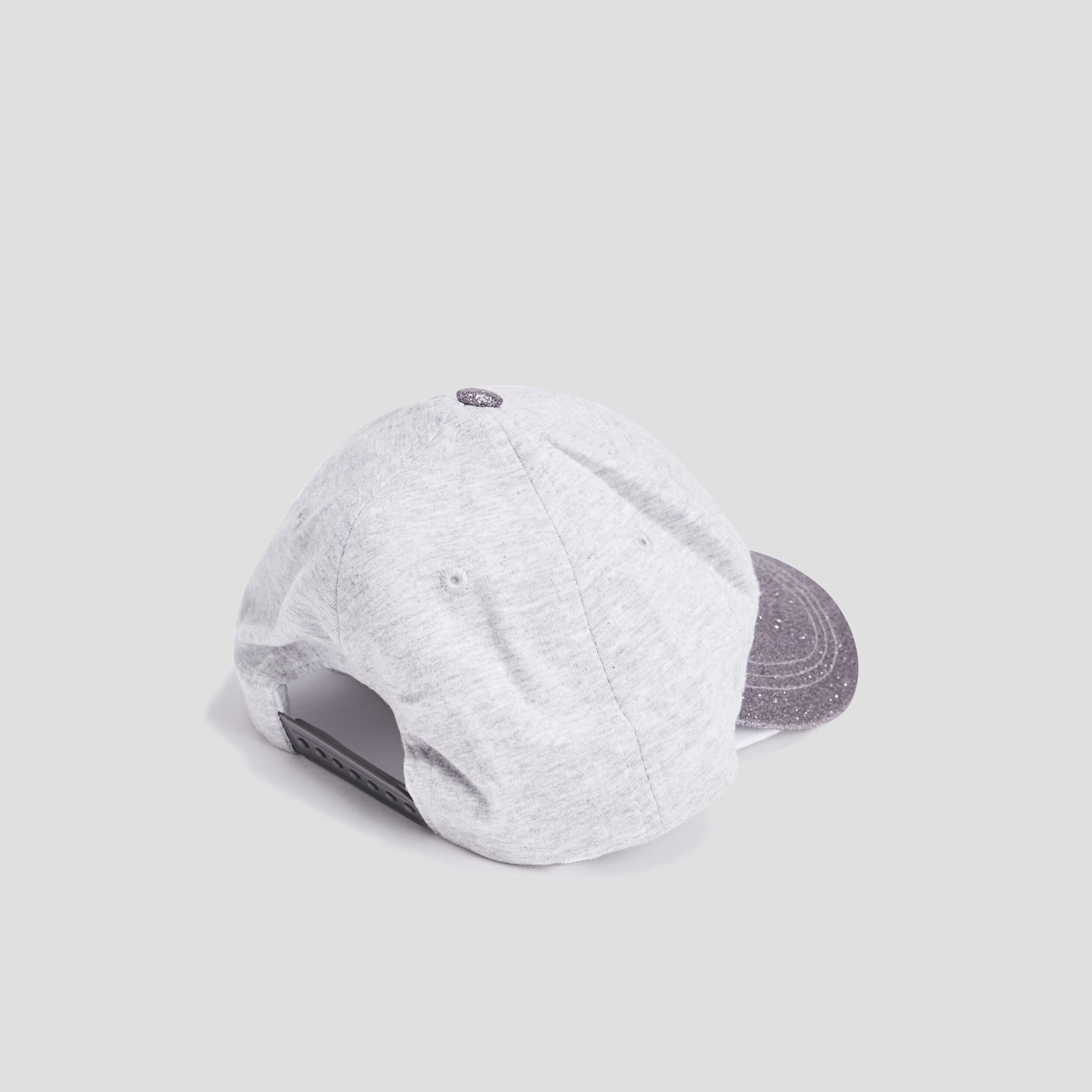 Casquette à paillettes gris fille | La Halle