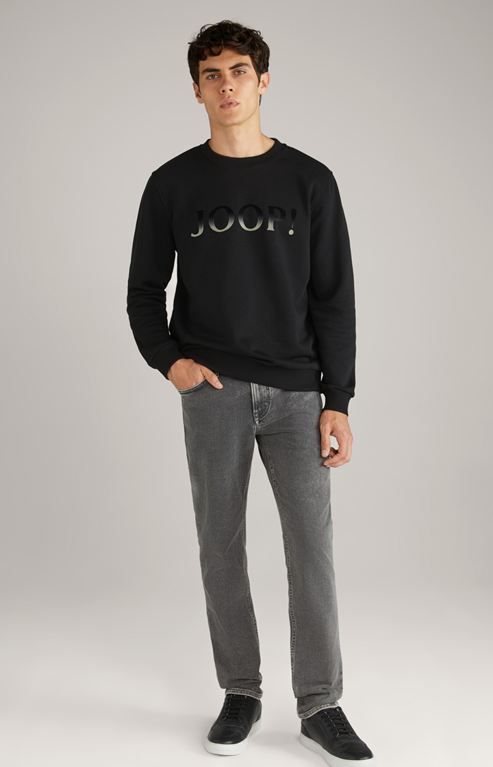 Sweatshirt Theseus in Schwarz