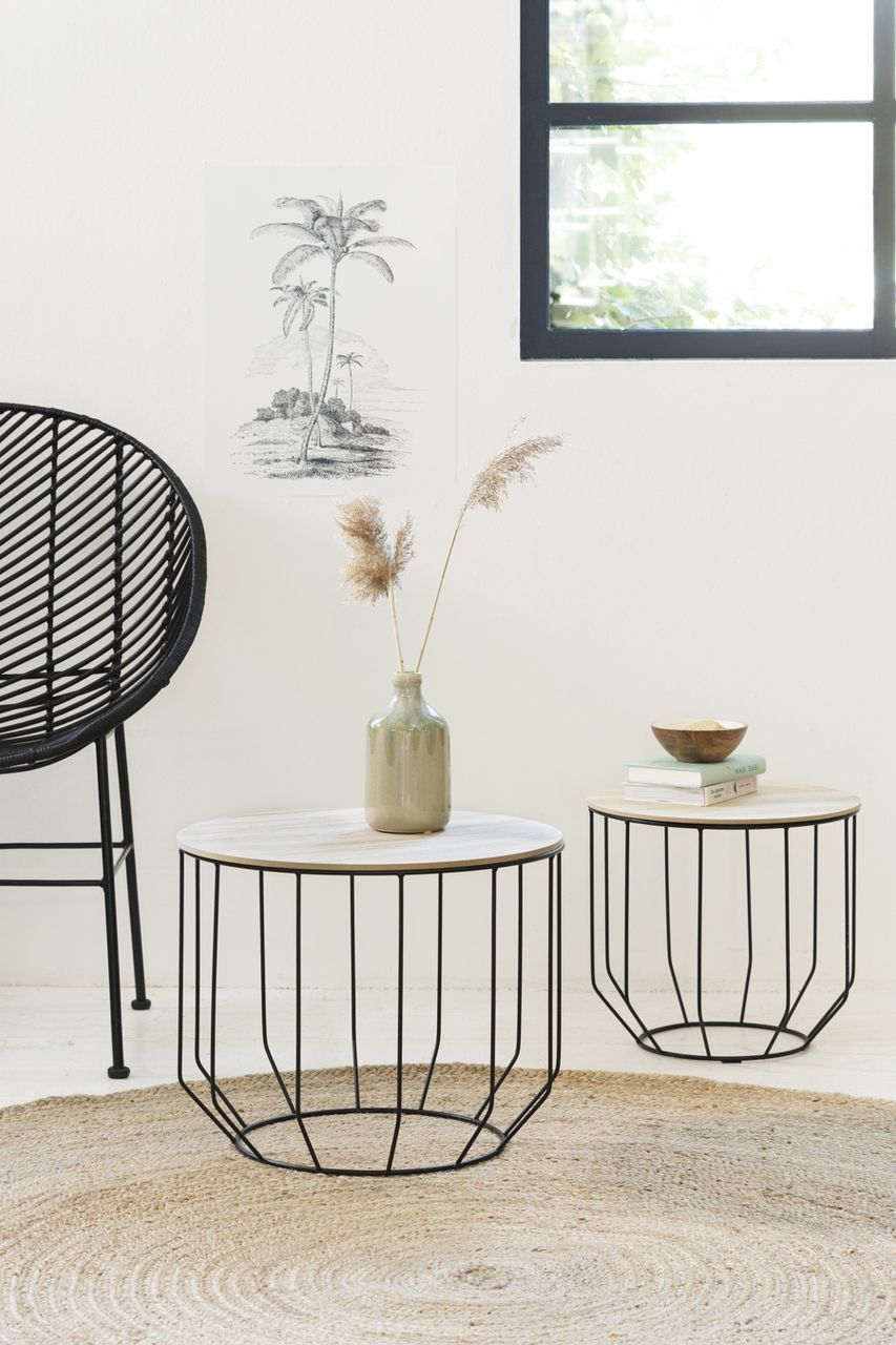 Lifa Living Beistelltisch Ulrik - 2er Set