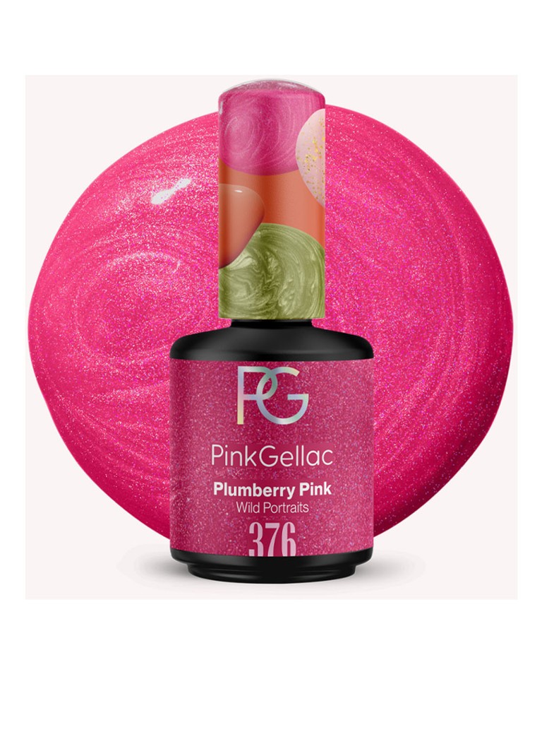 Smalto semipermanente Pink Gellac 376 Rosa Prugna