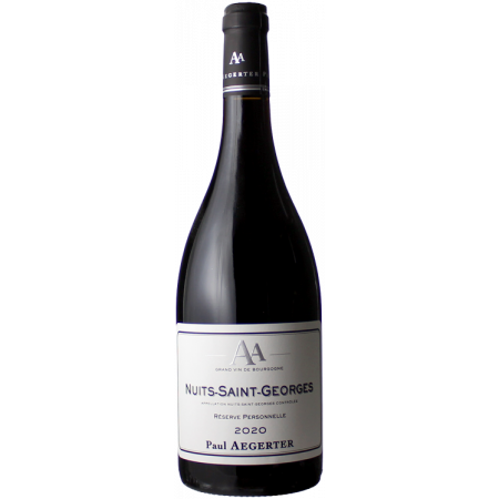 NUITS SAINT GEORGES - RÉSERVE PERSONNELLE 2022 - AEGERTER PÈRE ET FILS