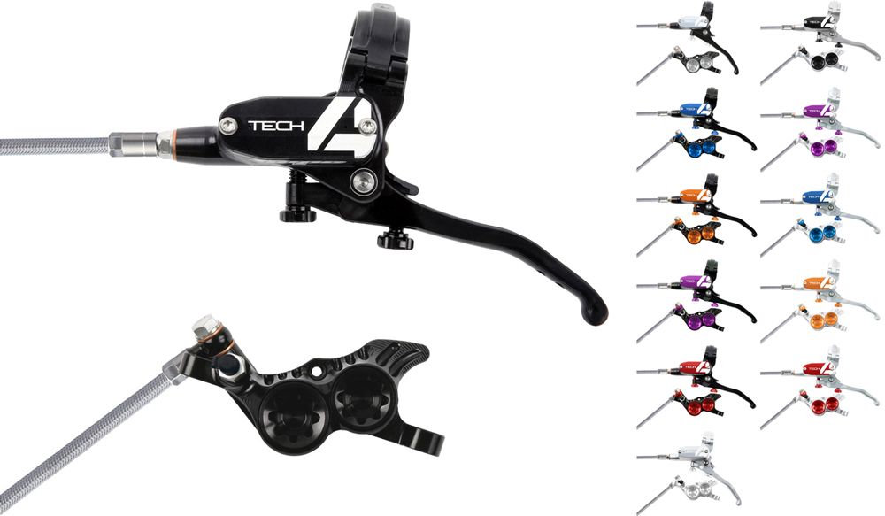 Hope Tech 4 V4 Stahlflex Scheibenbremse - Hebel links kaufen | Bike-Discount