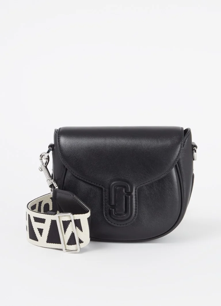 Marc Jacobs  Saddle S crossbodytas van leer met logo