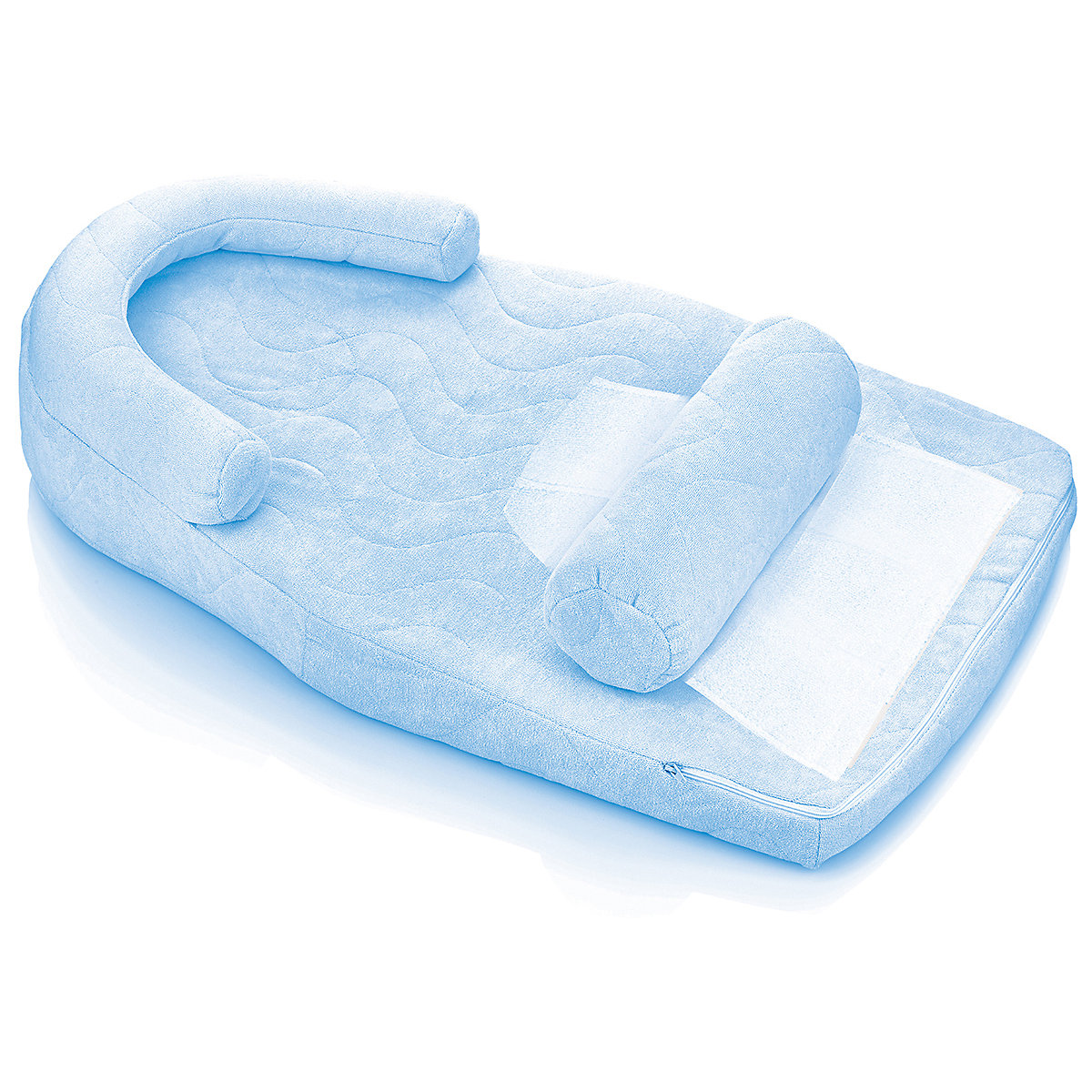 Babyjem Nestchen Reflux, orthopädisch, blau
