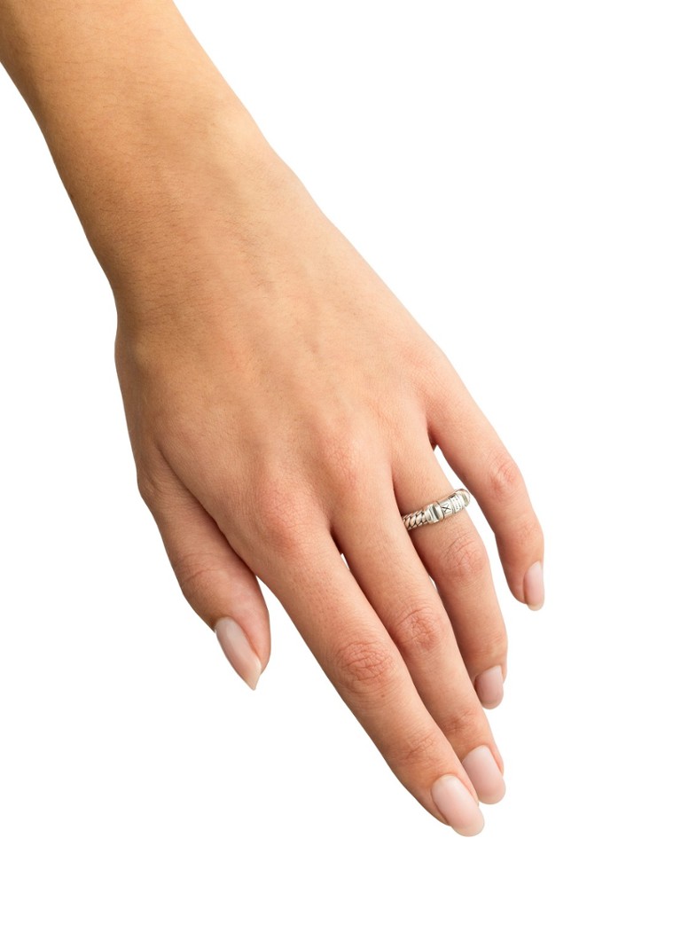 Buddha to Buddha  Ben XS Lock ring van zilver