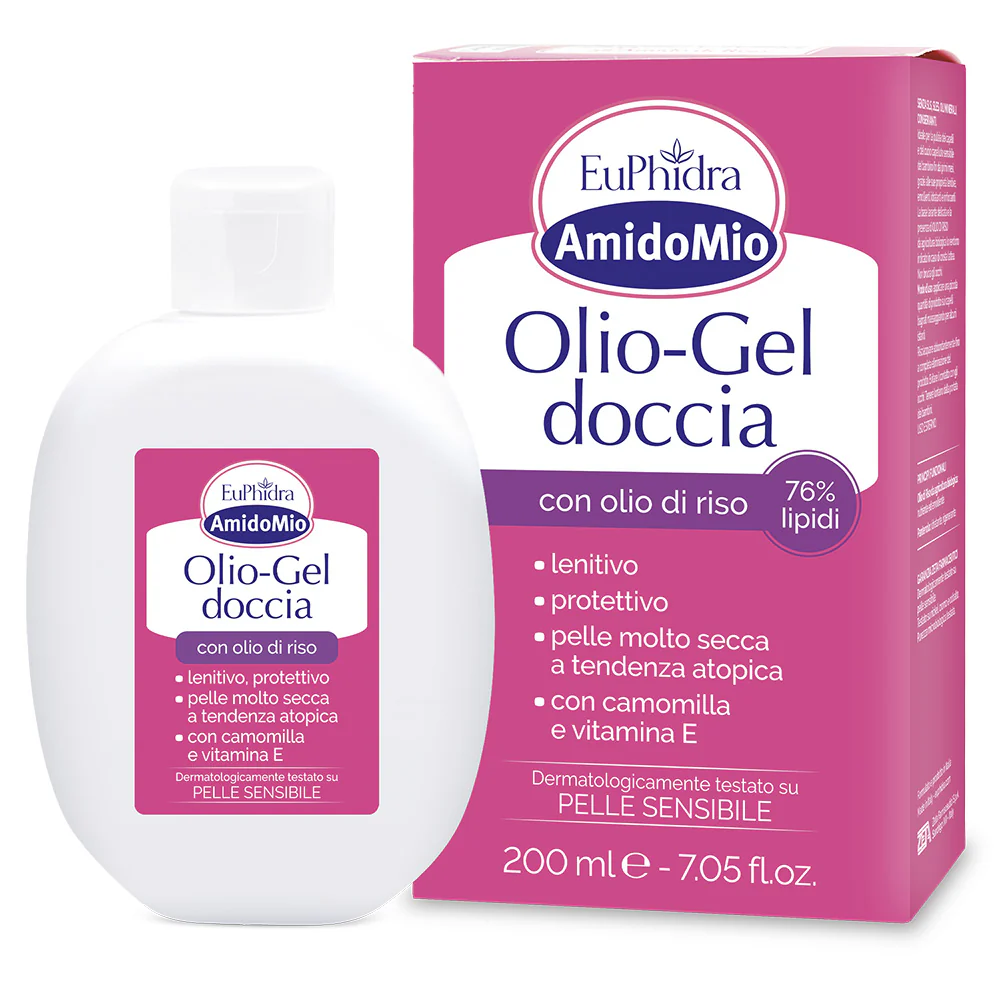 Amido Mio Olio Shower Gel - Shower Oil, Bath and Shower, Baby Treatments, Children's Products