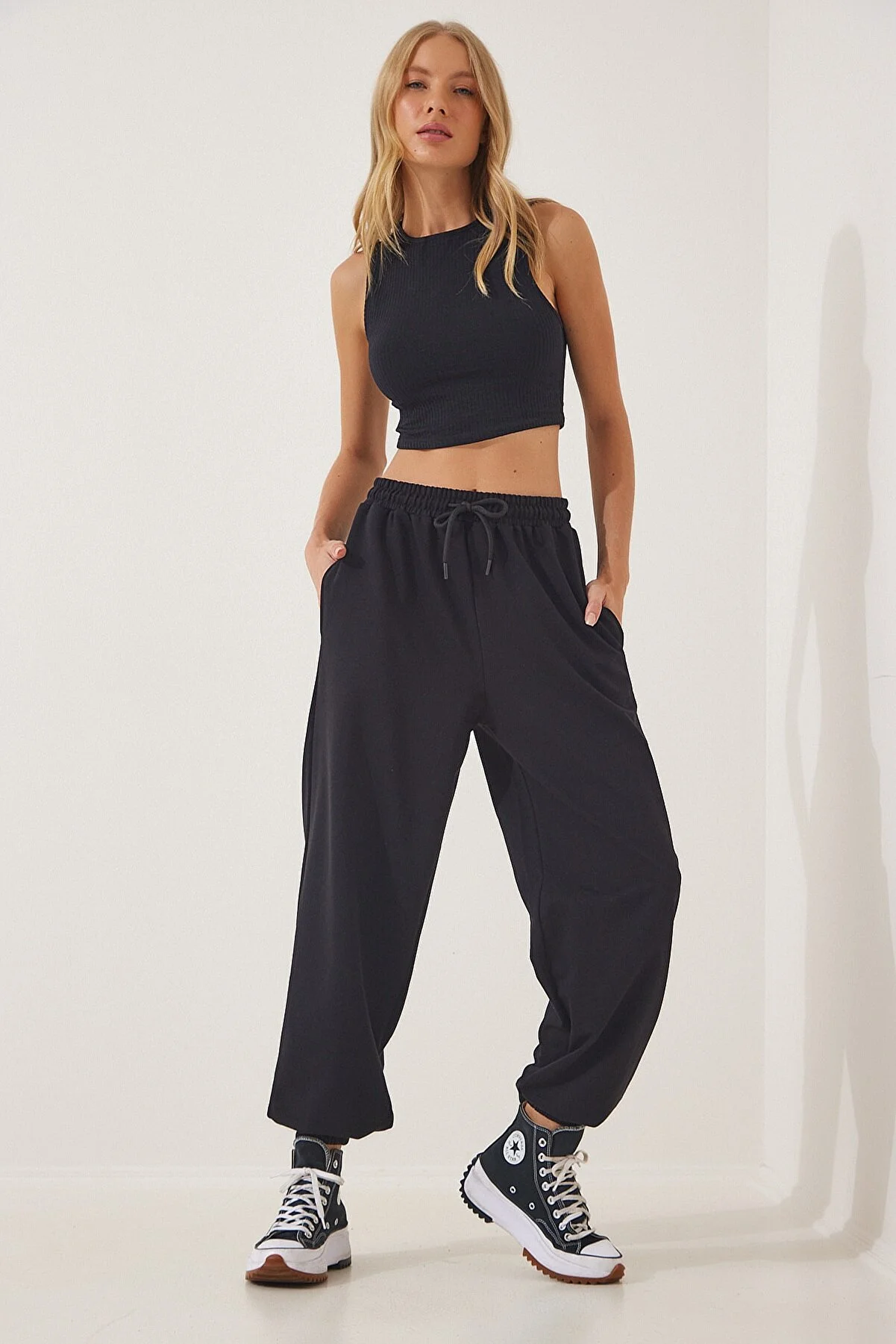 Happiness İstanbul  Jogginghose - Schwarz - Jogger