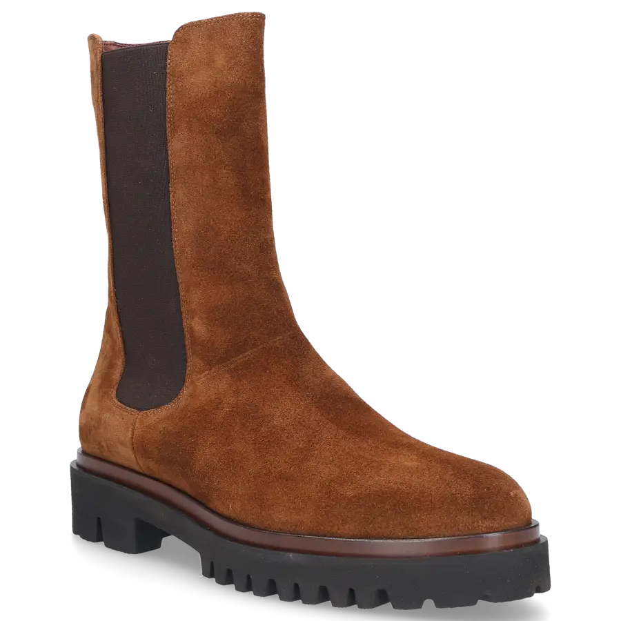 Truman's - Chelsea Boots 9210 Veloursleder - braun