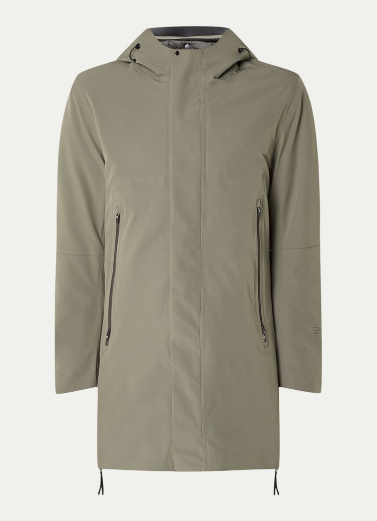 Krakatau QM481 parka with zip pockets