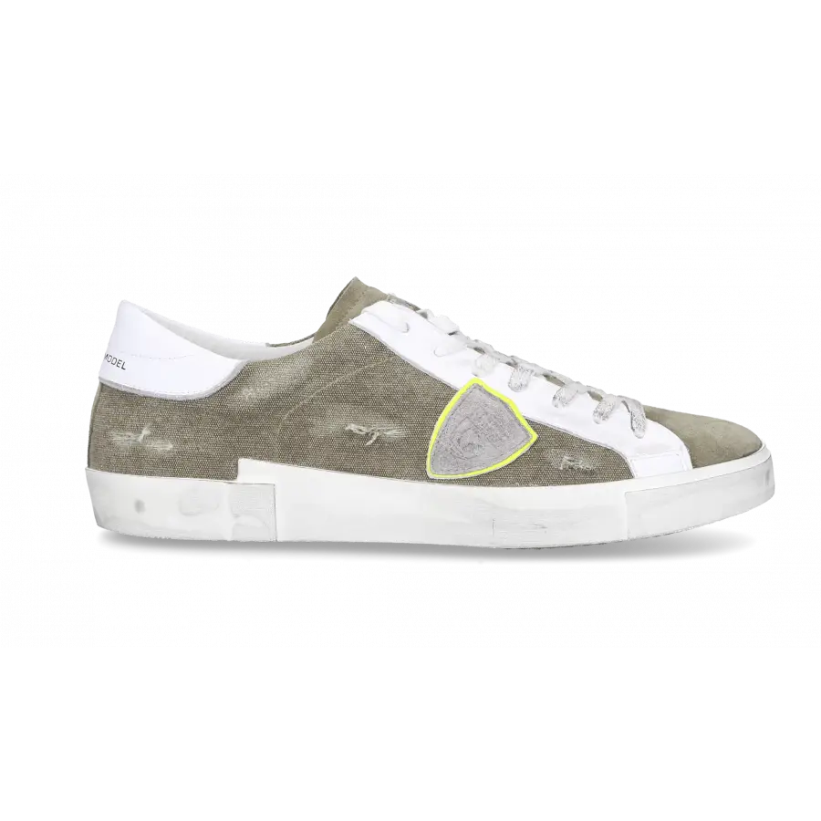 Philippe Model - Sneaker low PRSX Canvas - grün