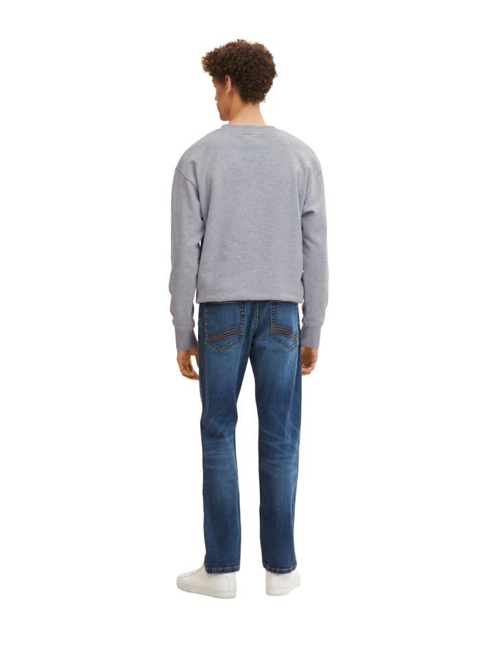 Tom Tailor Straight Leg Jeans Regular Fit Denim Marvin in Blau-2 günstig kaufen W31/L30
