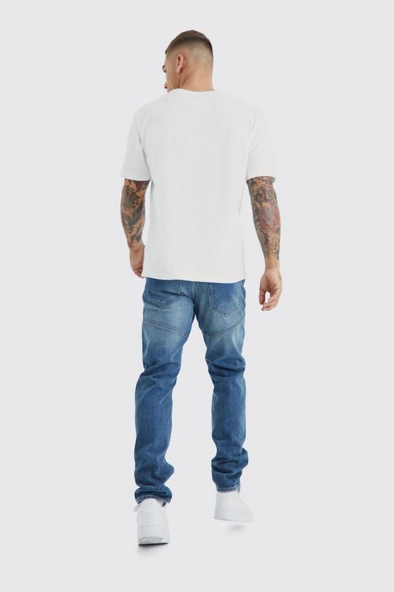 Slim-Fit Biker-Jeans