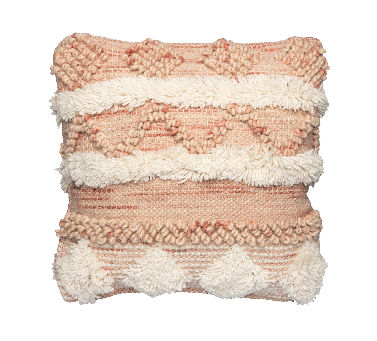 megusta Kissen Bohist 225 Rosa / Creme 45cm x 45cm