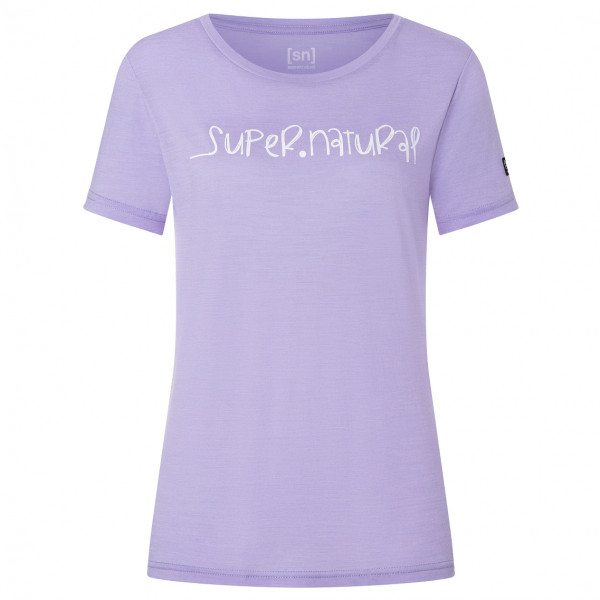 super.natural - Women's Signature Tee - Merinoshirt