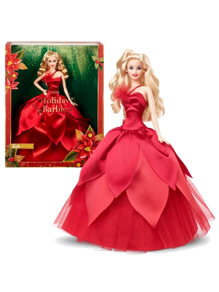 Barbie Holiday Barbie 2022 | HBY03 | Mattel Signature Puppe | Sammelpuppe günstig kaufen onesize