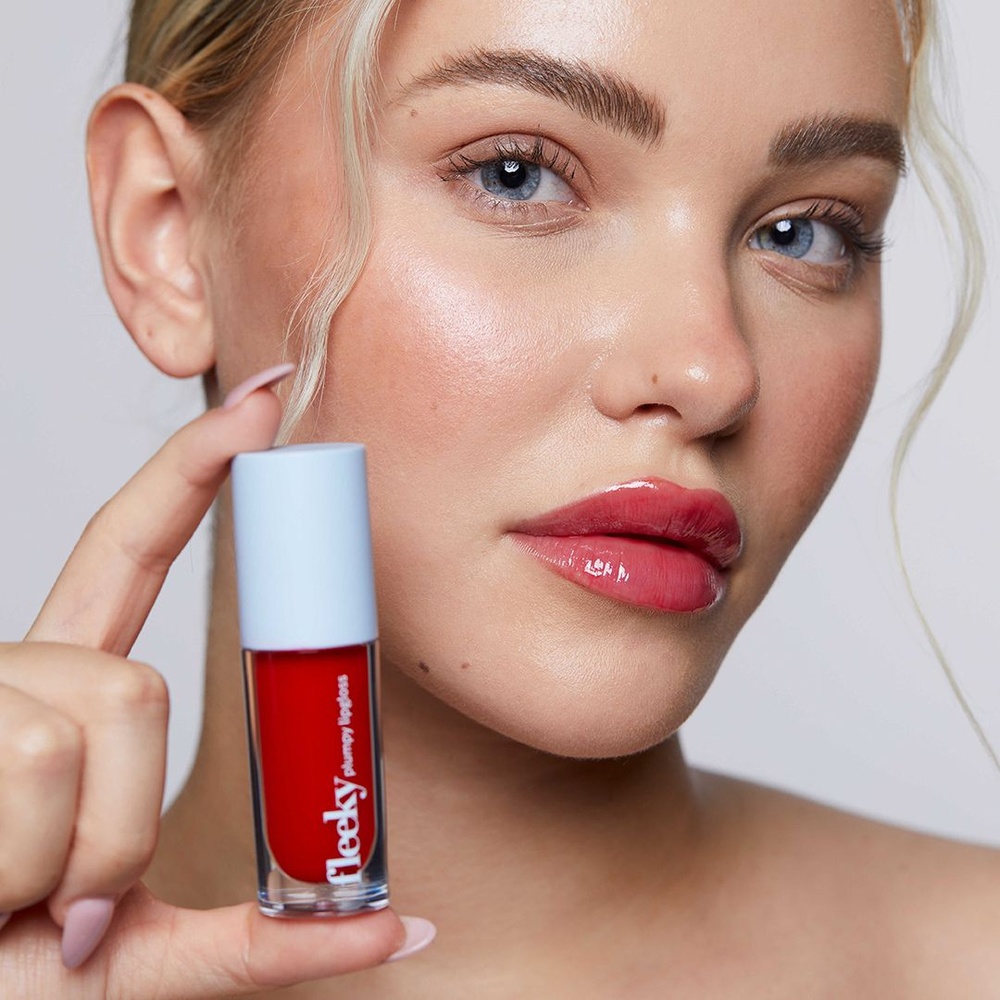 Fleeky Plumpy Lip Gloss - Soin Hydratant avec Effet Volumateur Brillant À Lèvres