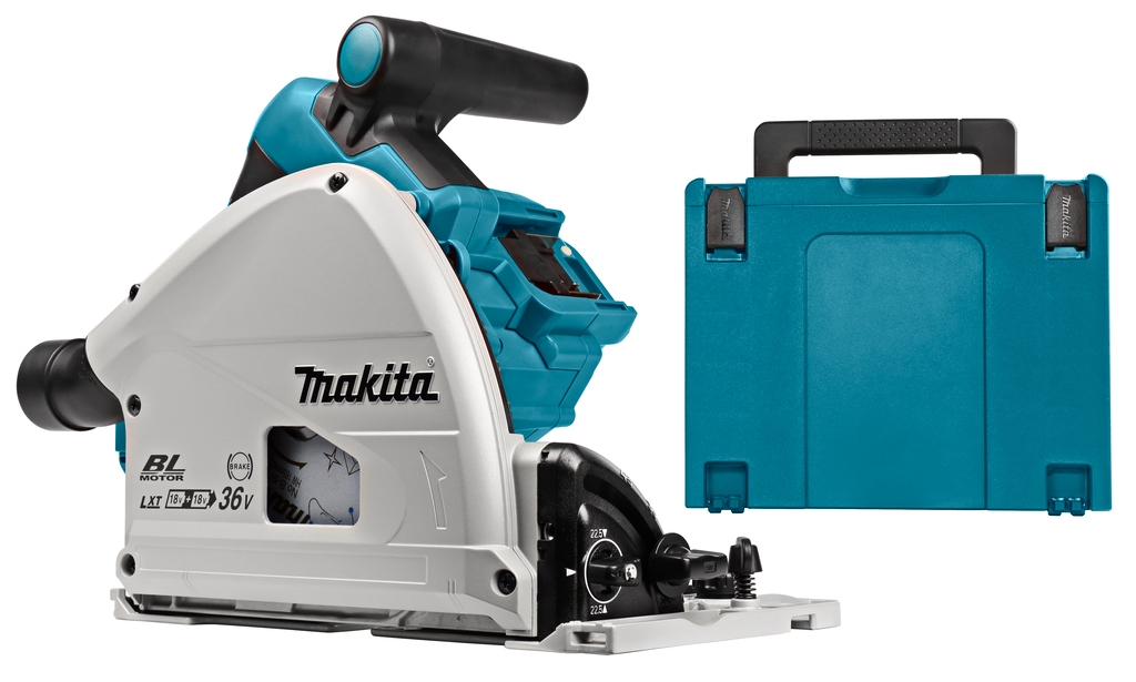 Scie plongeante sans fil Makita DSP600ZJ 2 x 18 V sans batteries ni chargeur