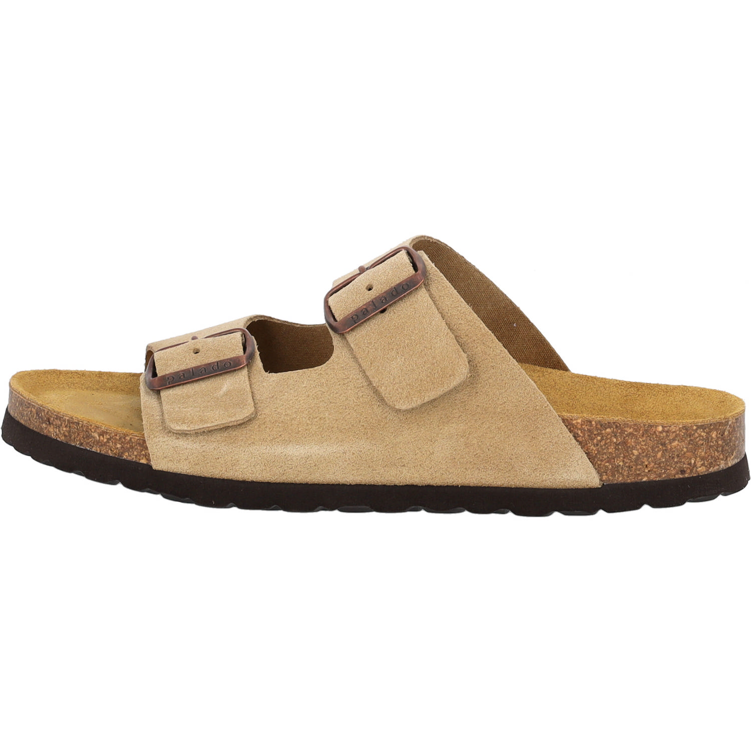 Palado Korfu Premium Leather Herren, Pantoletten, Herren, Cappuccino