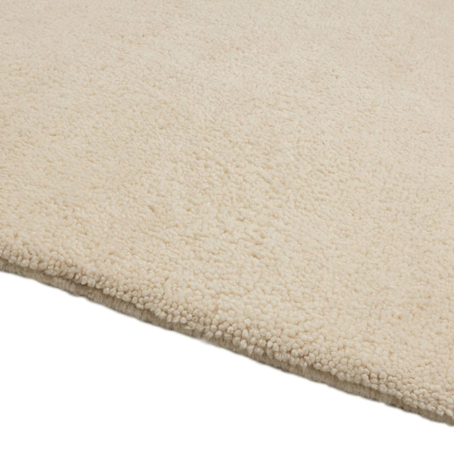 Wollteppich Super Berber simple, weich, pflegeleicht, strapazierfähig, RUG N' ROLL, Rechteckig