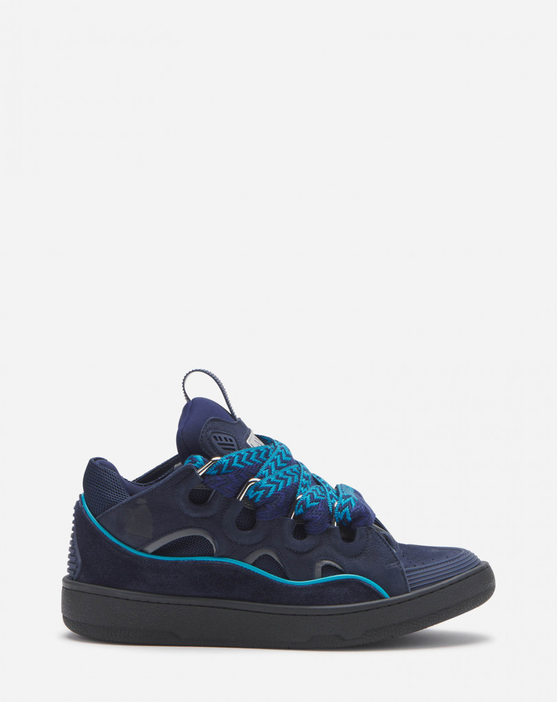 SNEAKERS CURB EN CUIR
