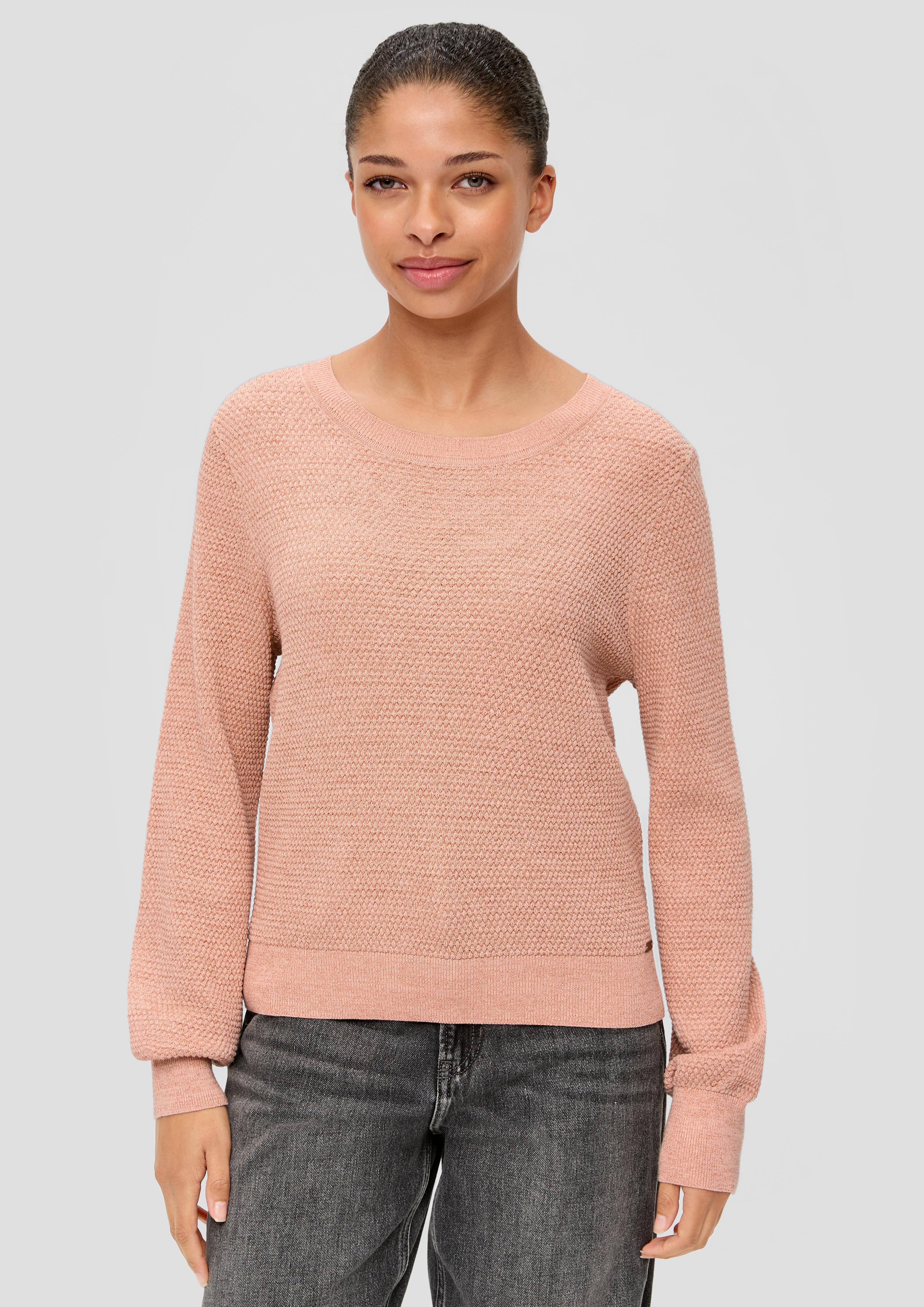 Feinstrickpullover mit Glitzergarn  2137906-20W0