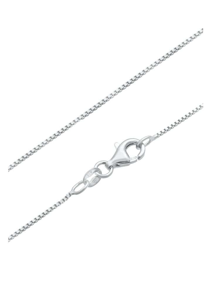 KUZZOI Halskette 925 Sterling Silber Kreuz in Weiß günstig kaufen 60 cm