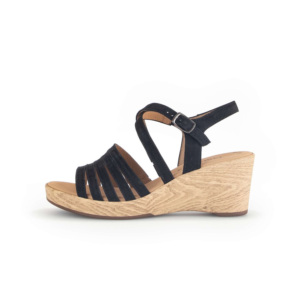 Gabor fashion Keilsandalette schwarz