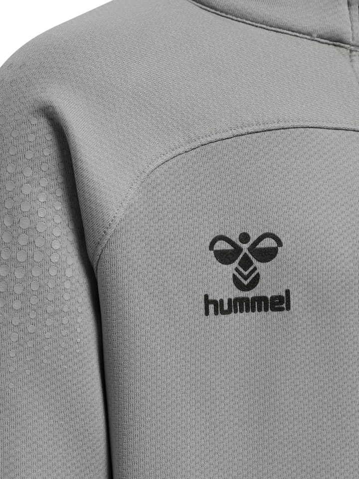 Hummel Hummel Halbreißverschluss Sweatshirt Hmllead Kinder in GREY MELANGE günstig kaufen
