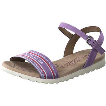 Tom Tailor Sandale in lila