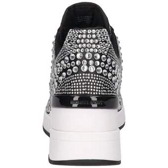 Michael Kors Georgie Crystal Trainer in schwarz
