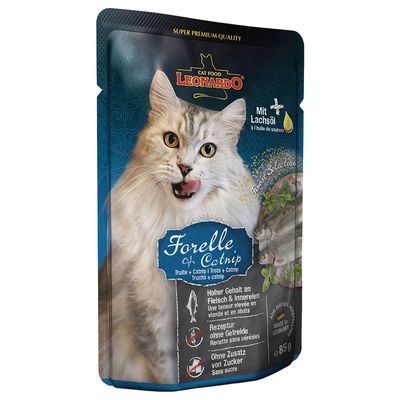 Leonardo Katzenfutter Finest Selection Pouch 16 x 85 g