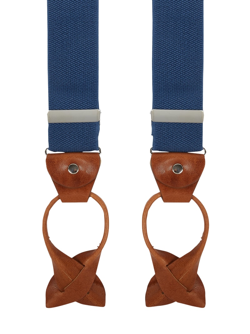 Hosenträger in Y-Form in blau