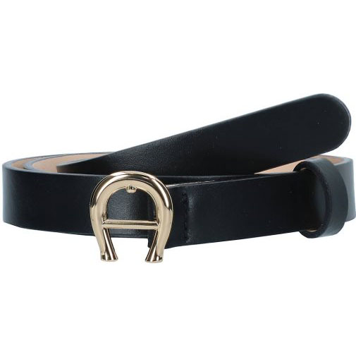AIGNER Logo Gürtel Leder
