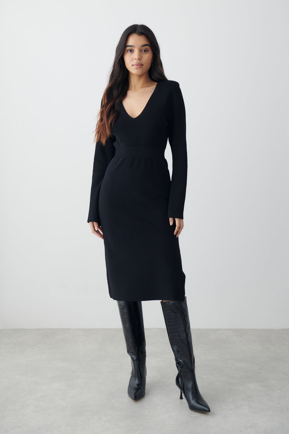 Anja knitted dress