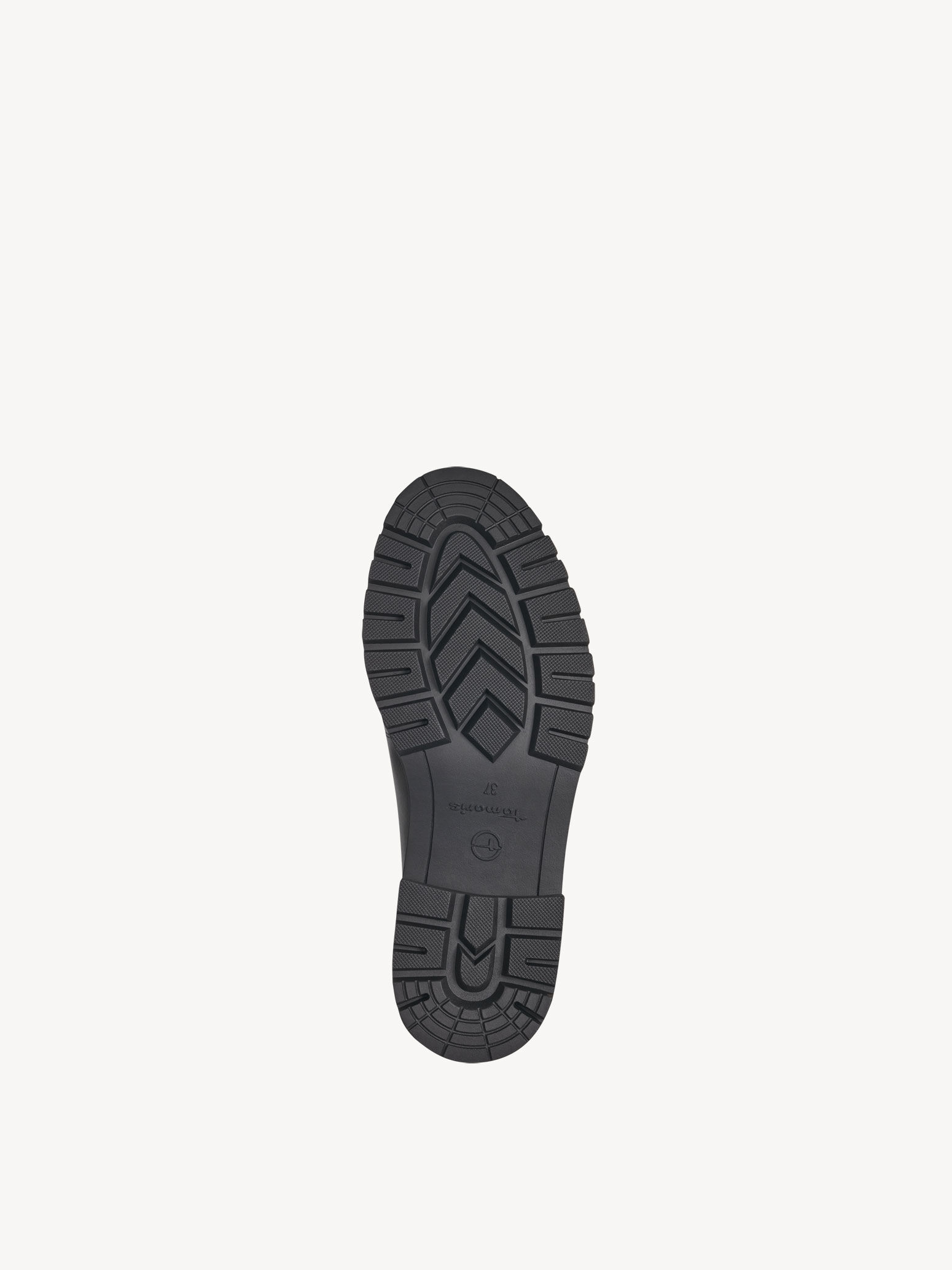 Slipper en cuir - noir