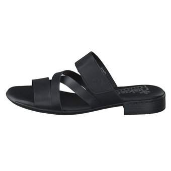 Rieker Pantolette in schwarz