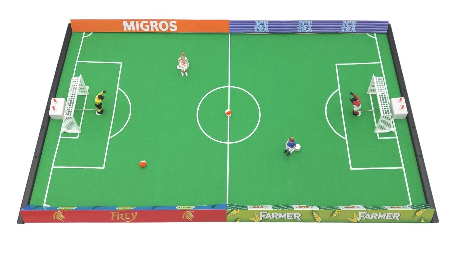 Tipp-Kick Tischfußballspiel Tipp-Kick Mania Spieleset Migros Tischfußball Kicker Spieler Spieleset