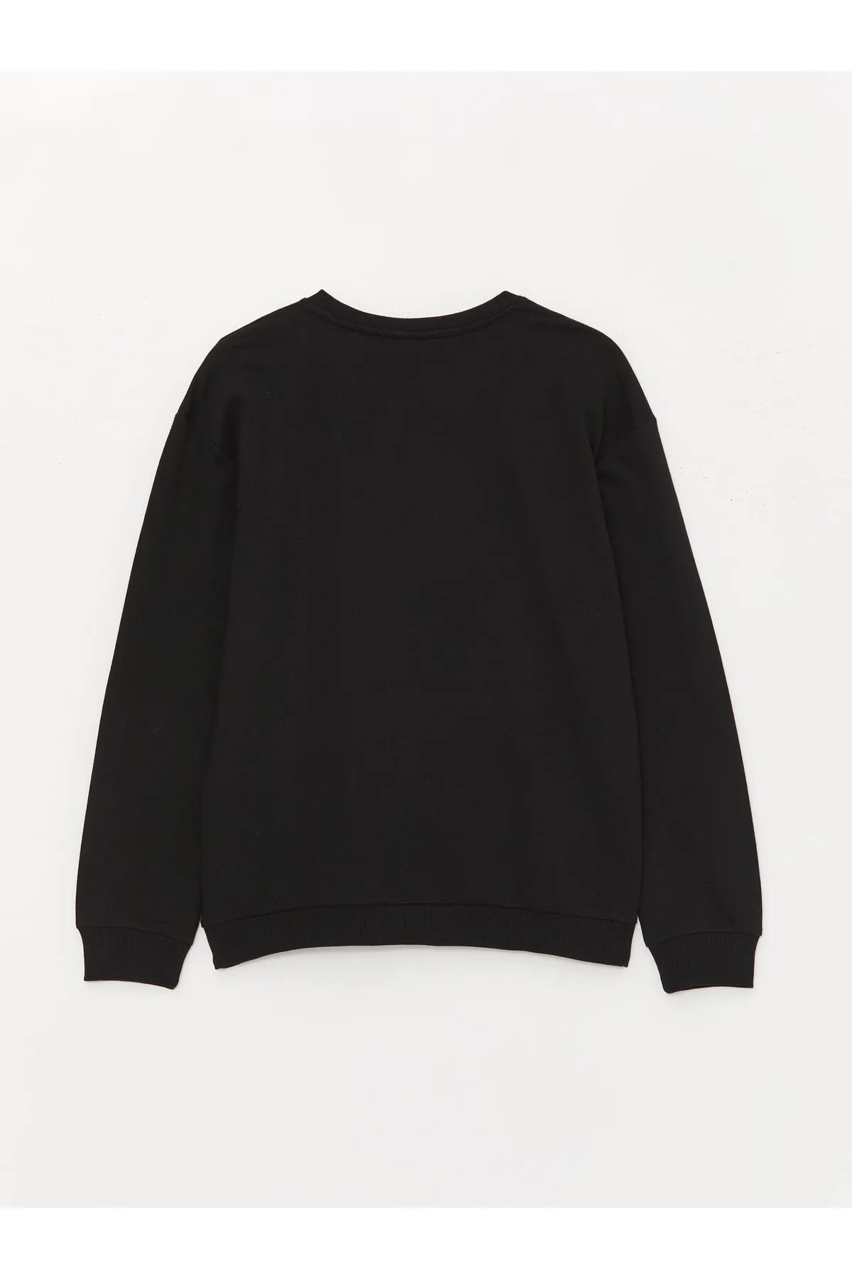 LC Waikiki  Bedrucktes Langarm-Sweatshirt für Mädchen mit Rundhalsausschnitt