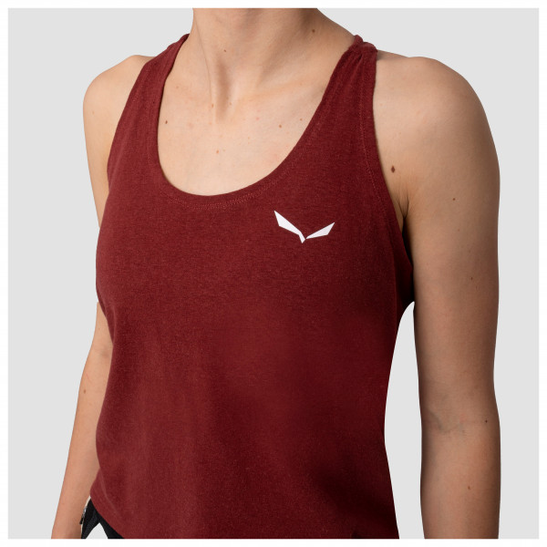 Salewa - Women's Lavaredo Hemp Crop Tanktop - Tank Top