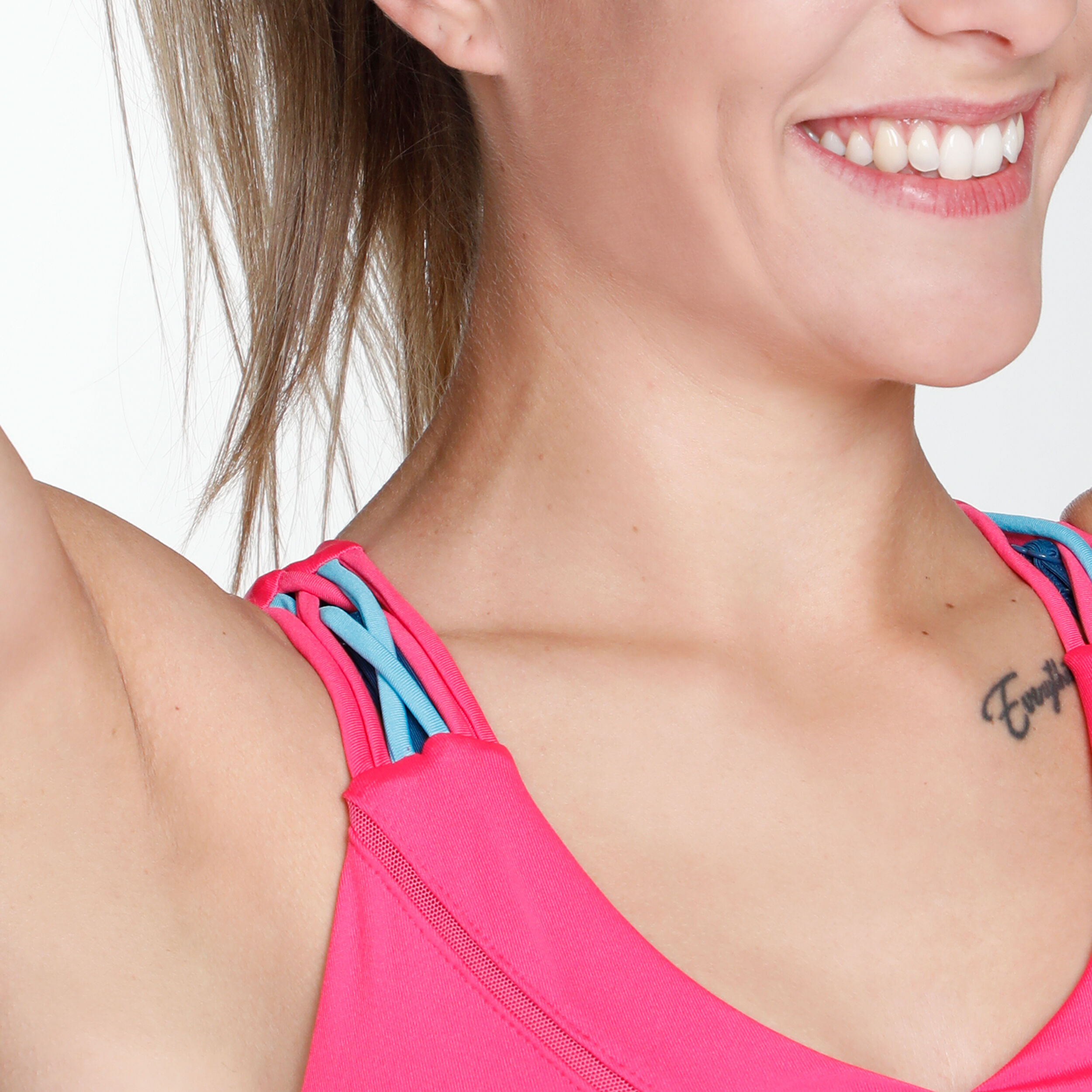 Entwine Racerback Tank-Top Damen - Pink