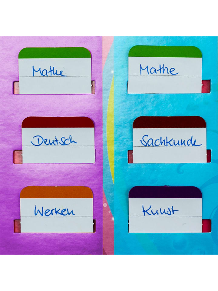 ROTH Klipp&Klar Stundenplan Steck Fix, Einhornportrait, A3 in Bunt günstig kaufen onesize