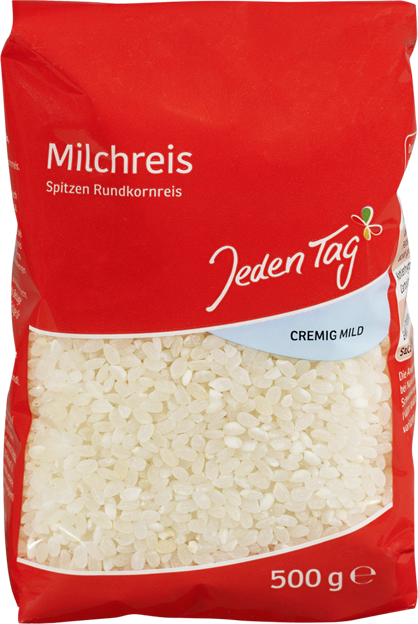Jeden Tag Milchreis Spitzen Rundkornreis