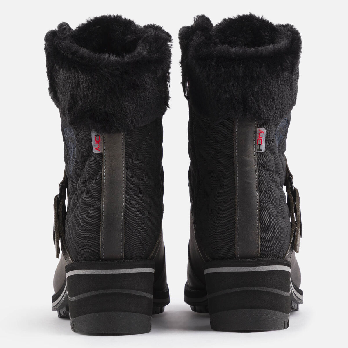 1907 Megeve Grey Wax Damenstiefel