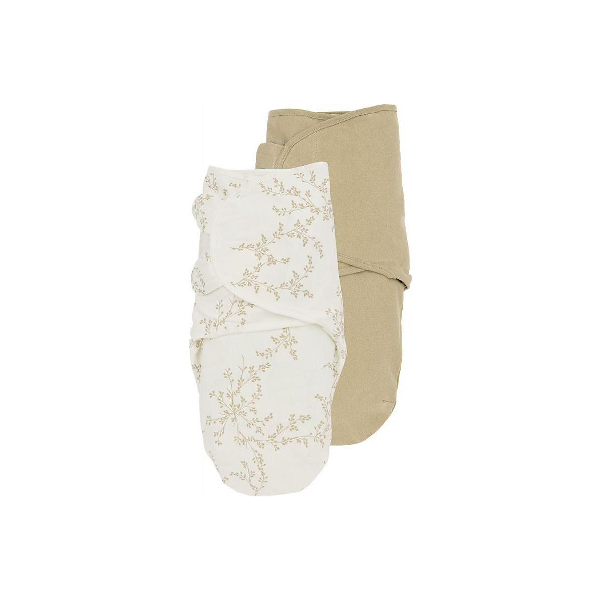 Swaddle 2-Pack 0-3 Monate Branches / uni sand